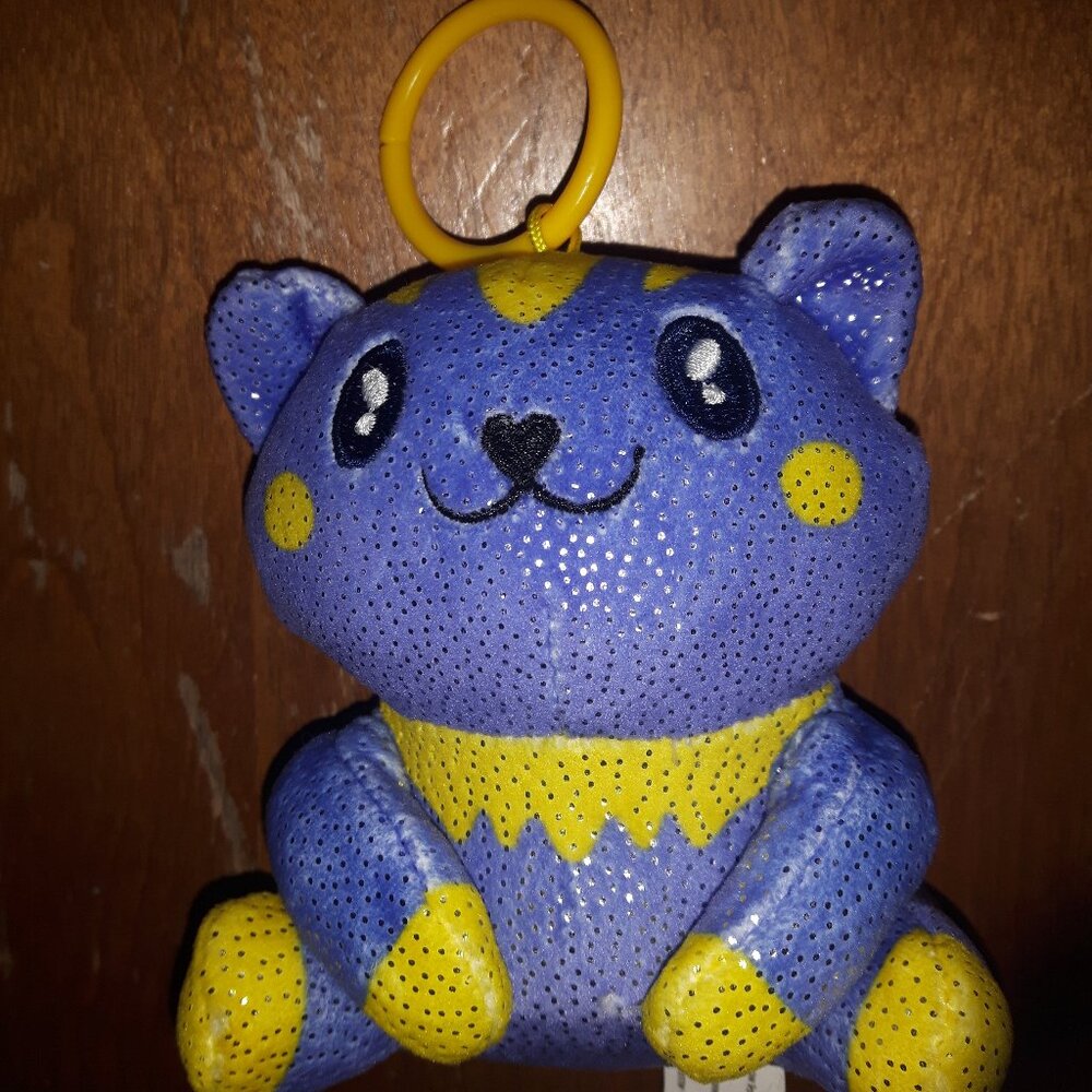 Brand new Claire's Shimmerville Critters Stuffy The Cat *Rare*